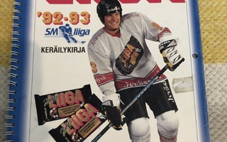 HockeyLiiga. Keräilykirja 1992-1993. JyväsHyvä.