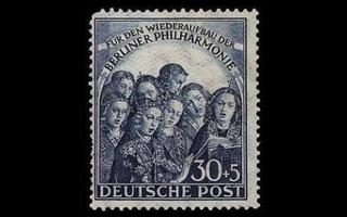 Berlin 73 ** Filharmonikot 30+5 Pf (1950)