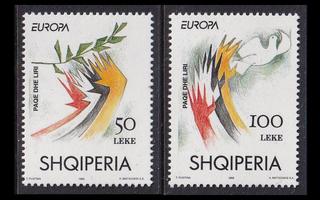 Albania 2556-7 ** Europa rauha ja vapaus (1995)