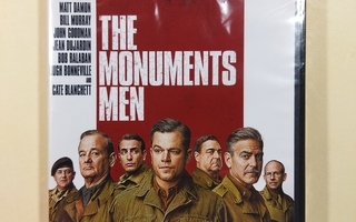 (SL) UUSI! DVD) The Monuments Men (2013) George Clooney