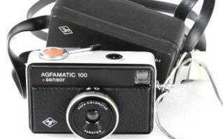 Agfamatic 100 sensor retro kamera 