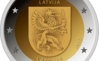 2€ Rulla Latvia 2017 Latgale