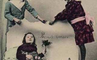LAPSI / Viktoriaanisen ajan lapset ja suuri paperi. 1900-l.