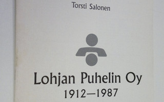 Torsti Salonen : Lohjan puhelin oy 1912-1987 viiteluettelo