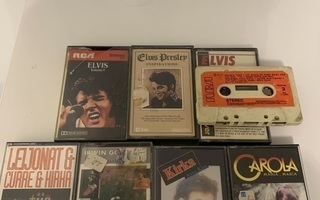 C-kasetit, Elvis presley,Irwin Goodman,kirka