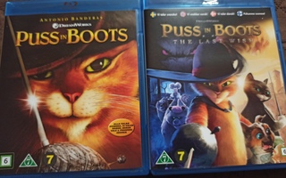 Puss in boots  & puss in boots the last wish - blu-ray