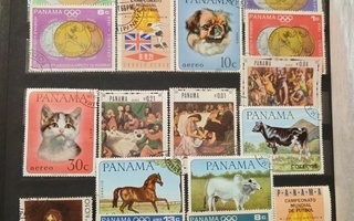 Panama postimerkit 41kpl