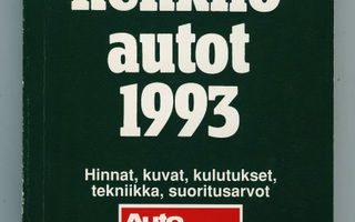 SUOMEN HENKILÖAUTOT 1993 Hinnat, Kuvat,Tekniikka UUSI