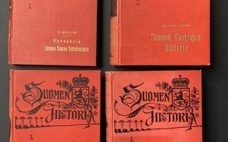 Kuvallinen Suomen historia 1-4  (1894-1922)