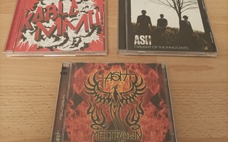 Ash kolme CD-levyä