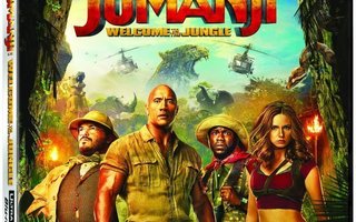 JUMANJI Welcome to the Jungle (4K UHD + Blu-ray)