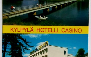 KULKEMATON SAVONLINNA/Kylpylä-Hotelli Casino..postikortti