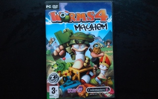 PC DVD: Worms 4 Mayhem peli (2005)