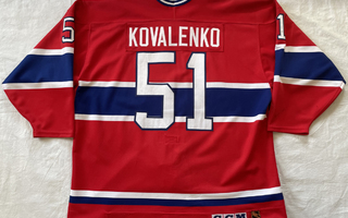 Andrei Kovalenko Game Worn - pelipaita Montreal Canadiens