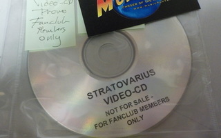 STRATOVARIUS PROMO VIDEO-CD  RARE