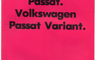 Volkswagen Passat / Passat Variant - 1983 autoesite