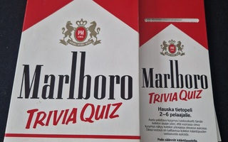 Marlboro Trivia Quiz - retro