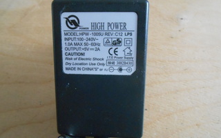 High Power Adaptor HPW-1005U REV: C12 LPS