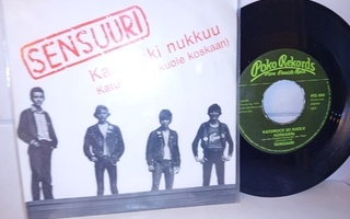 7"single Sensuuri: Kaupunki nukkuu  ( SIS POSTIKULU  )