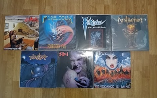 8x Thrash metal LP