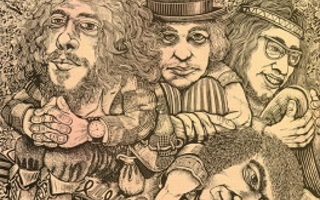 Jethro Tull LP Stand up  198?  Uusintapainos  Italia