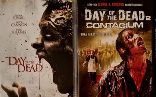 DAY OF THE DEAD 1 & DAY OF DEAD 2 CONTAGIUM DVD