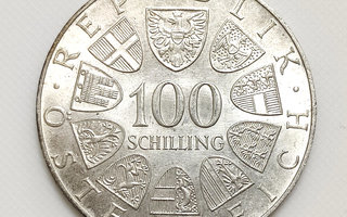 Itävalta 100 Schilling 1976, Hopeakolikko