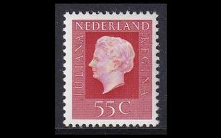 Alankomaat 1064 ** Käyttösarja Juliana 55 C (1976)