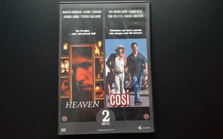DVD: Heaven (1998) + Cosi (1996) samalla DVD:llä