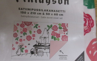 FINLAYSON MUUMIMAMMAN RUUSUTARHA SATIINIPUSSILAKANASETTI