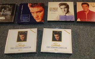 Elvis Presley CD-boxeja 10€/kpl - Katso valikoima