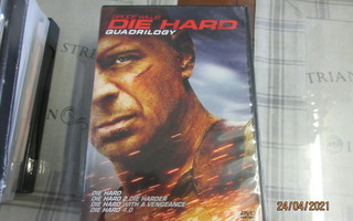 Die Hard Quadrilogy dvd boxi.