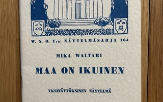 Mika Waltari: Maa on ikuinen (1941)