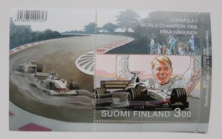 Formula I World Champion 1998 Mika Häkkinen postimerkki