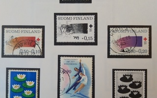 1977 Suomi postimerkki 6 kpl