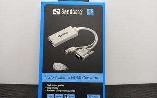 Sandberg Vga+audio to hdmi converter