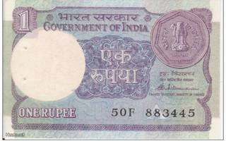 (B0059) INDIA, 1986. 1 Rupee. P-78Ac. UNC