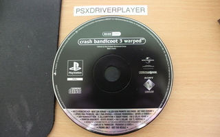 Crash Bandicoot 3: Warped! - Promoversio (PS1) (SCES-01420)