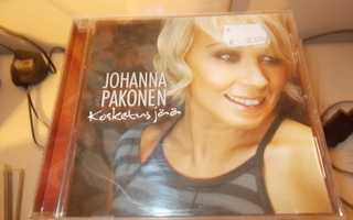 CD JOHANNA PAKONEN ** KOSKETUS JÄÄ **