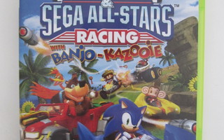 Xbox360 peli Sonic & Sega All-stars with Banjo-Kazooie