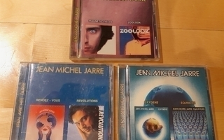 Jean-Michel Jarre CD 2on1. Yksi levy ( 2 albumia ) maksa 12€