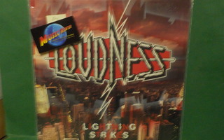 LOUDNESS - LIGHTNING STRIKES EX+/EX+ LP