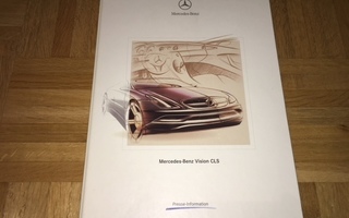 Esite Mercedes-Benz Vision CLS, 2003, lehdistökansio