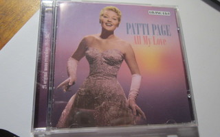 CD 2003 UK Patti Page – All My Love