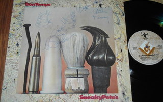 SNEAKY PETE's - Bon Temps - LP 1990 nimikirjoitukset  EX+