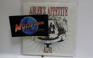 ADLER'S APPETITE - ALIVE U.S 2012 EP UUSI SLEEVED CDS