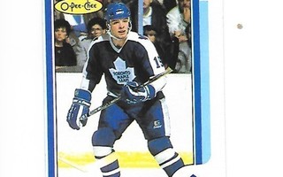 1986-87 OPC #84 Tom Fergus Toronto Maple Leafs