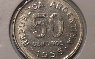 Argentina. 50 centavos 1955.