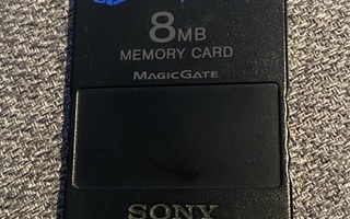 Alkuperäinen Sony Playstation 2 Muistikortti 8MB PS2