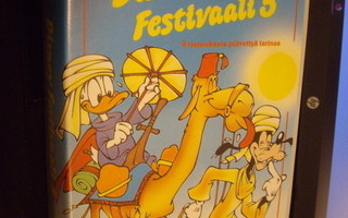 VHS : Disney Festivaali 5 ( Walt Disney Home Video ) SIS.PK!